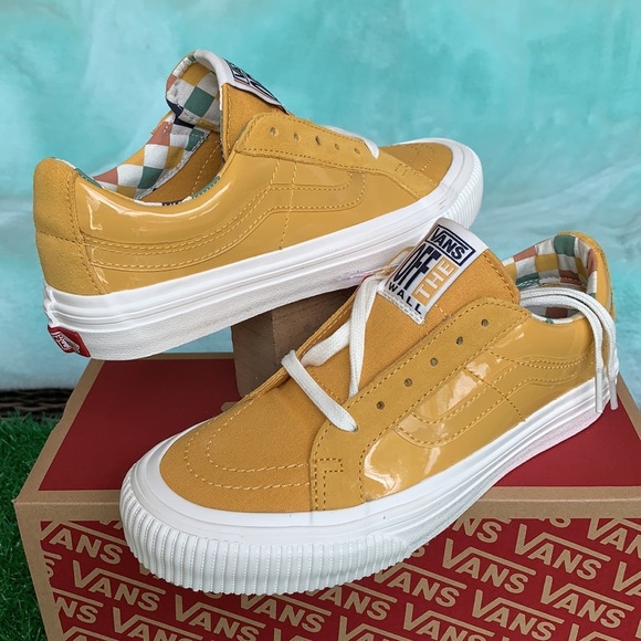 VANS SK8-Low Reissue SNEAKERS KarinaRozunko Ptnthny/Gold WMNS - Picture 5 of 16